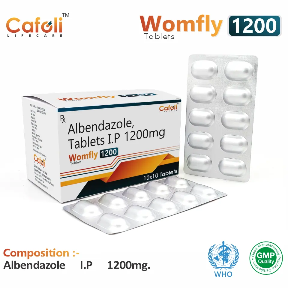Albendazole 1200 mg Tablet PCD Pharma Franchise